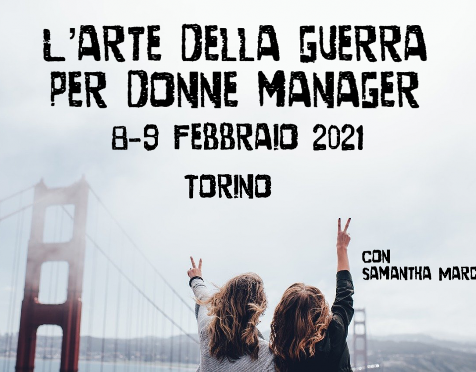 donne manager Torino febbraio 2021 con Samantha Marcelli