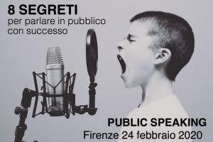 public Speaking Firenze 24 febbraio 2020