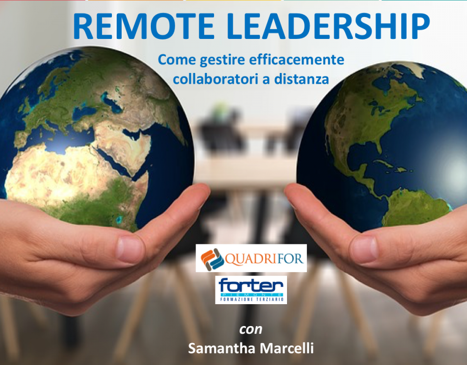 remore leadership maggio 2021 con Samantha Marcelli